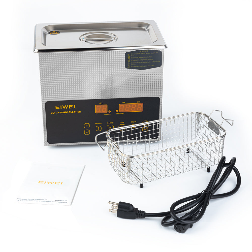 EIWEI 3L Ultrasonic Cleaner of Dual Power with Degas Function (CD